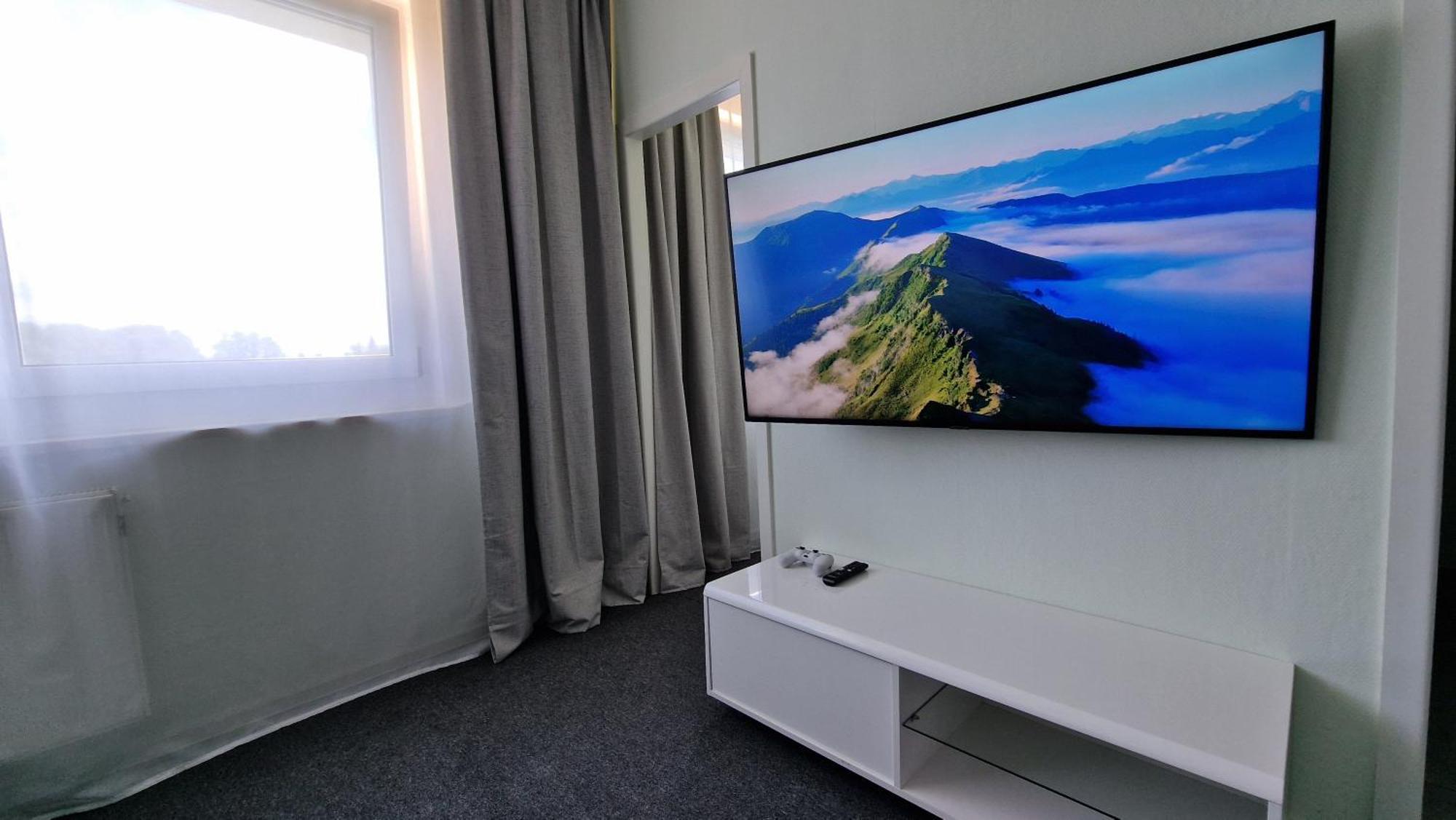 Citycenter Apartment - Bigtv-Ps4-Netflix-Parking Chemnitz Buitenkant foto